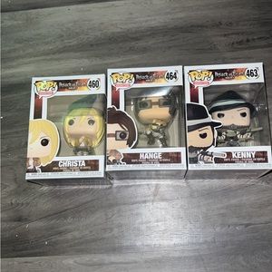 Attack on titans, Funko Pop bundle